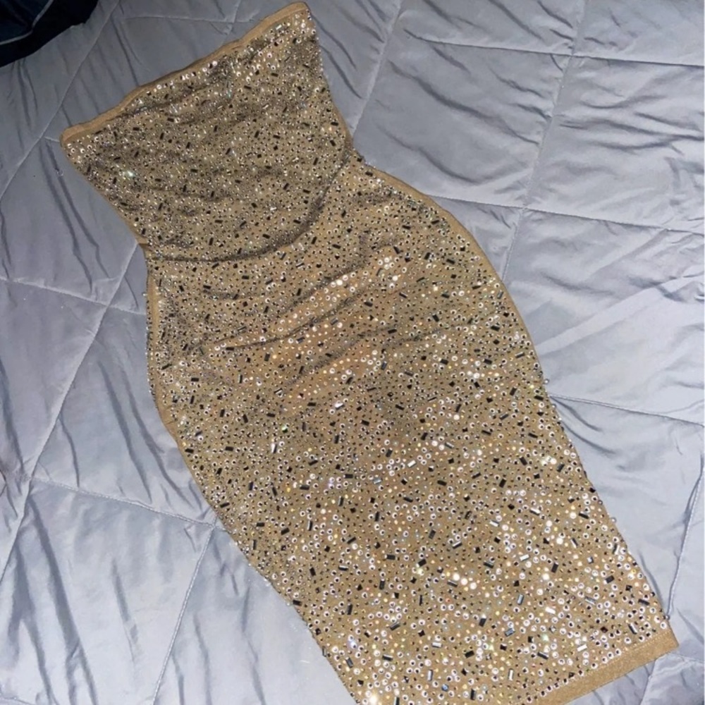 Strapless Dress